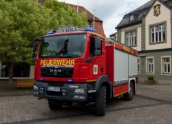 TLF 16/24 - Bad Blankenburg - Kabelmastbrand