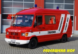 WRF - Wache 1 - Hauptwache - Feuerwehrfahrzeug in Hof