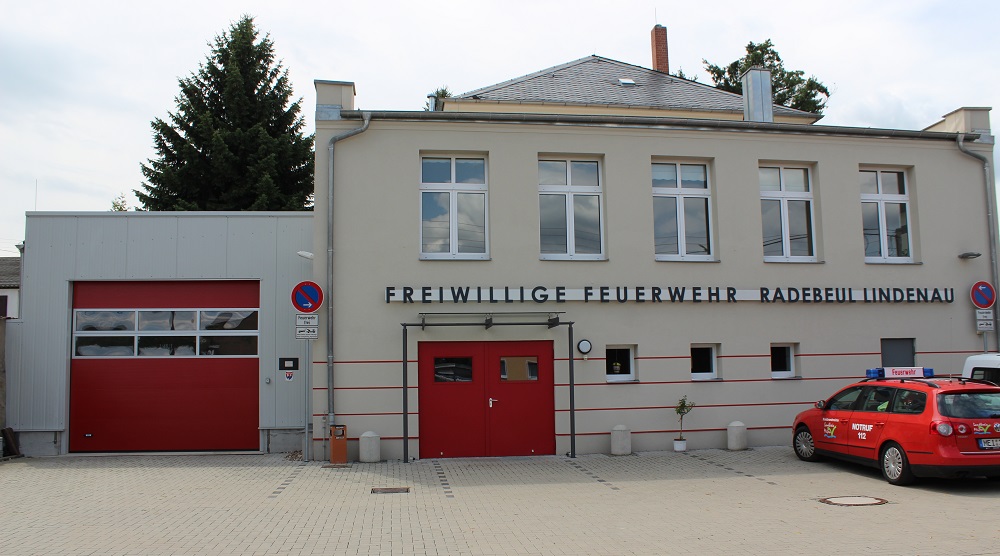 Feuerwehr Lindenau - Brand Spänebunker Friedrich-List-Straße