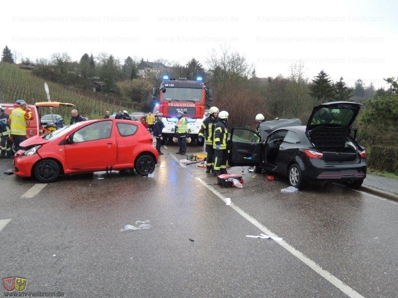 Verkehrsunfall mit Personenschaden - Heilbronn - 05.01.2016 - Bild #1
