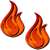 Feuerwehr Brand eines Papierkorbes - Brand eines Papierkorbes