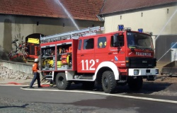 HLF 8 - Bubach-Calmesweiler - Verkehrsunfall mit eingeklemmter Person