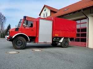 SW 2000 - Coswig - Feuerwehrfahrzeug in Coswig