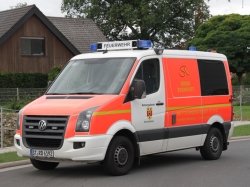 KTW-FW - Stadtmitte - Feuerwehrfahrzeug in Ibbenbüren