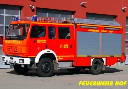 LF 16 - Wache 1 - Hauptwache - Feuerwehrfahrzeug in Hof
