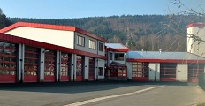 Feuerwehr Zella-Mehlis - Brand einer Lagerhalle