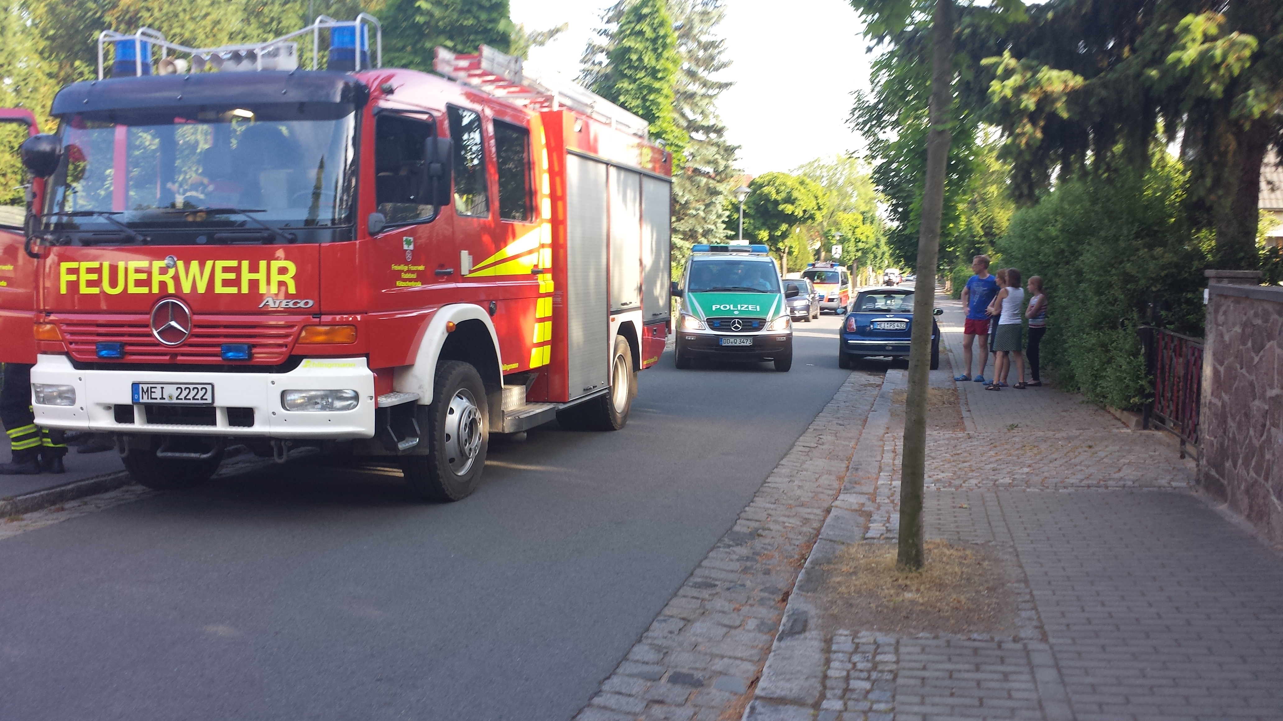 Schuppenbrand - Radebeul - 06.06.2015 - Bild #2