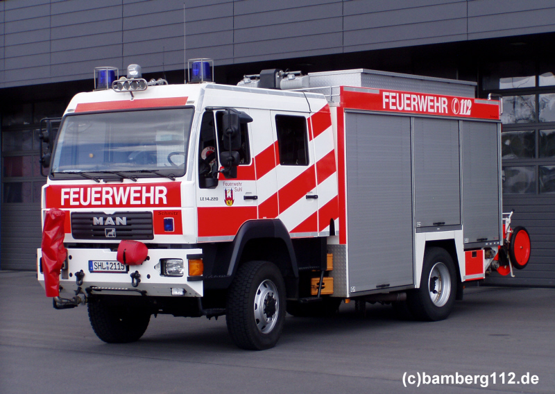 StLF - Hauptwache/GAZ - Feuerwehrfahrzeug in Suhl