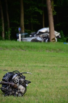 Verkehrsunfall mit eingeklemmter Person - Meiningen - 8.06.2015 - Bild #2