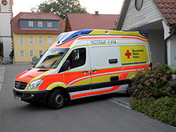 RTW - Rettungwache Wolfmannshausen - Verkehrsunfall mit eingeklemmter Person
