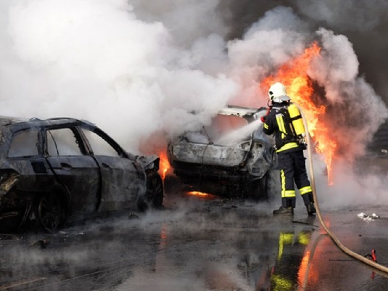 Verkehrsunfall BAB 42 - Gelsenkirchen - 07.04.2016 - Bild #1 Verkehrsunfall BAB 42 - Gelsenkirchen - 07.04.2016 - Bild #1