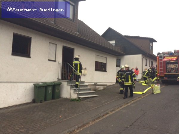 Vergessener Topf auf dem Herd - Büdingen - 13.11.2015 - Bild #1